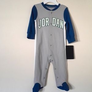 JORDAN FOOTED COVERALL SLEEPER NWT VARIOUS SIZES NWT